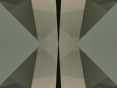 黑色立体几何抽象拼接电脑图案