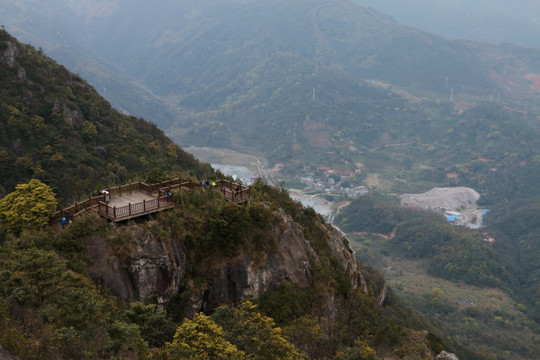 鼓岭柱里景区