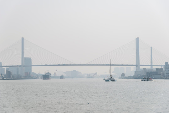 雾霾上海