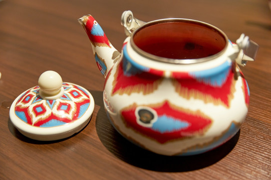 新疆异域风情茶壶彩绘茶壶喝茶