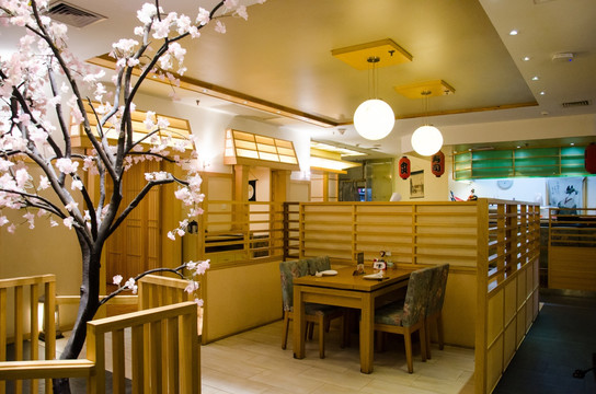 日本料理店环境图