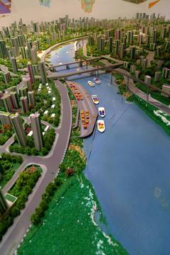 重庆新貌 城市模型