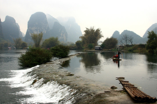 遇龙河自然风光 高格