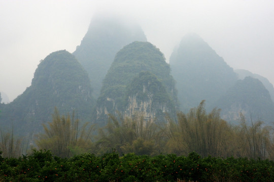 遇龙河自然风光 高格