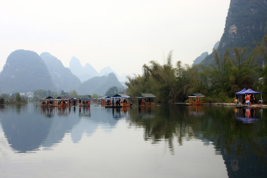 遇龙河风光 高格