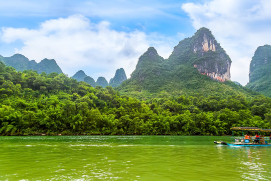 桂林阳朔 漓江山水风光