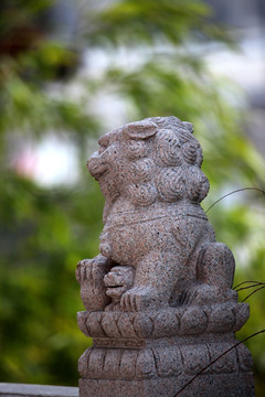 雕塑 狮子 石头狮子