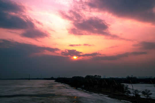 夕阳风景