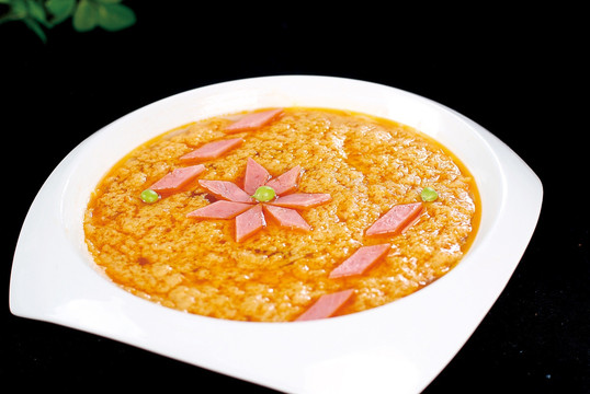 蟹黄豆花