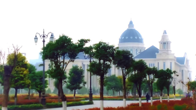 河南农业大学校园风景