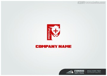鸟心形手保护 LOGO