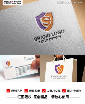 S盾牌地产金融科技LOGO