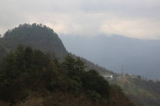 高山丘壑 山水风光