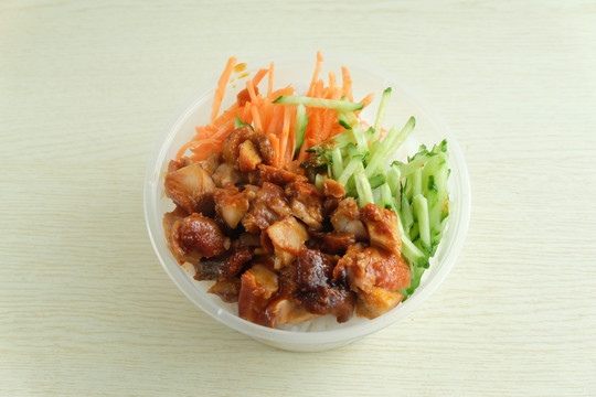 新奥尔良烤肉饭