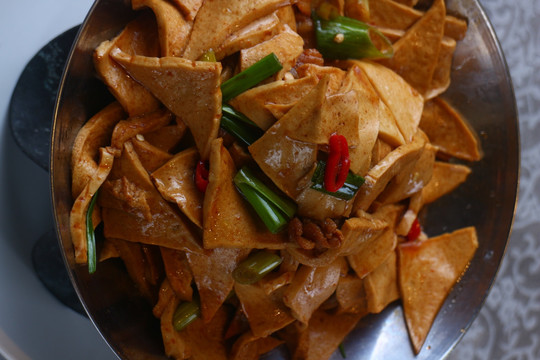干锅千页豆腐