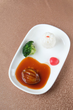 鲍鱼扣饭