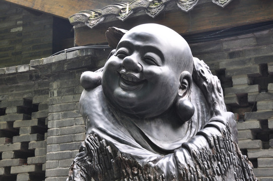 成都宽窄巷子弥勒