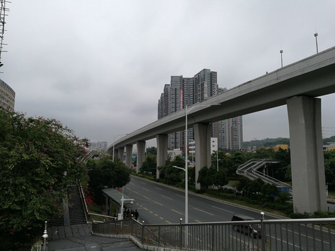 深圳城市道路风光