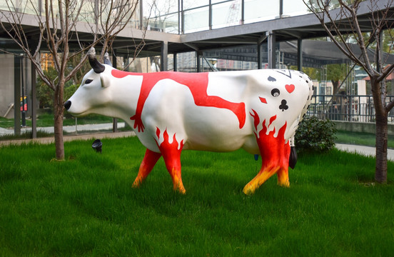 牛肉城市雕塑