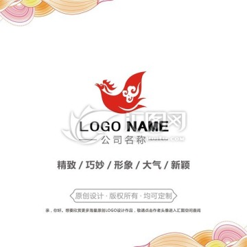 飞翔鸡logo