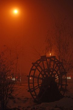 城市浓雾