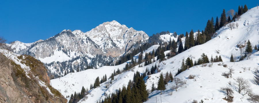 雪后天山