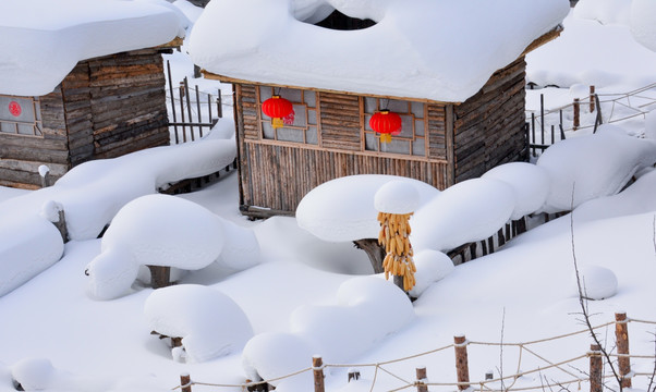 雪乡梦幻家园