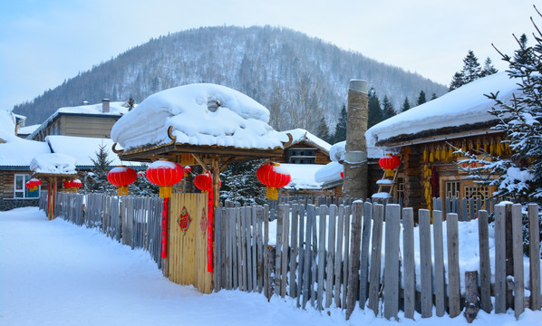 中国雪乡梦幻童话