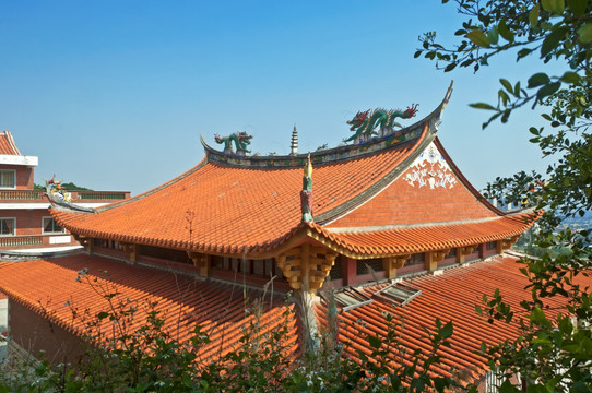 寺庙建筑屋顶