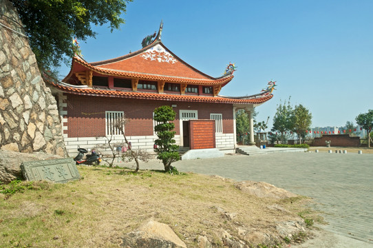 闽南建筑寺庙景观