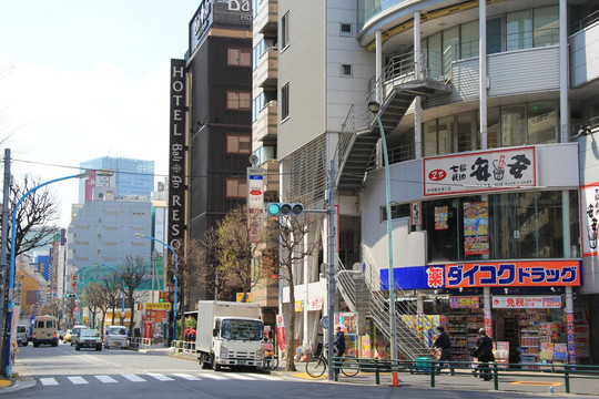 日本东京街景