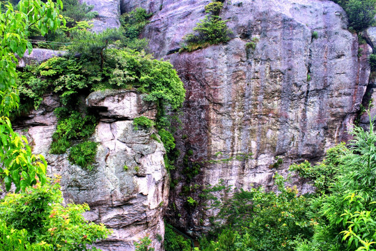 温岭南嵩岩景区风光