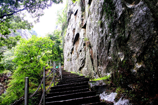 温岭南嵩岩景区风光