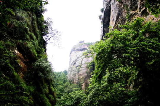 温岭南嵩岩景区风光