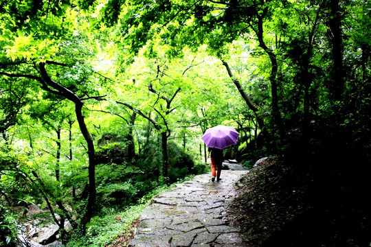 温岭南嵩岩景区风光