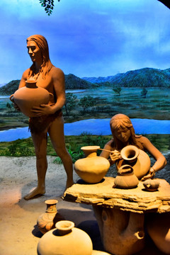仰韶文化制陶雕塑