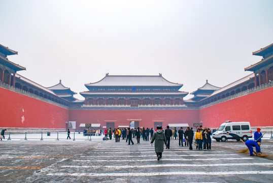 北京故宫午门