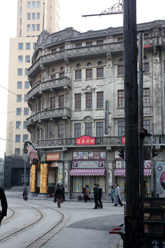 老上海 老上海街景 老上海民国