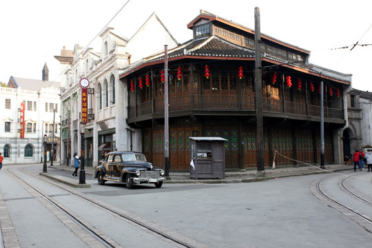 老上海街景 老上海民国