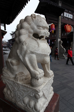 雕塑 狮子
