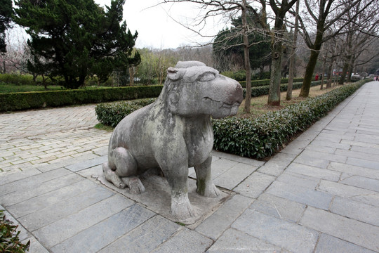 雕塑 南京 古迹 皇宫遗址