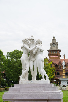 欧式广场雕塑
