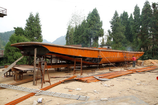 建造船只