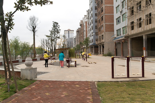 岑巩河滨步道
