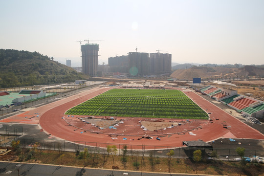 建设中的体育公园