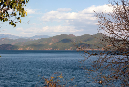 湖面 湖水 风景