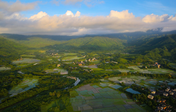 田园风光 田野 大地