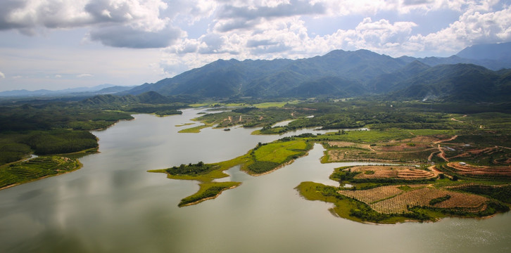 水利 水库 湖畔 胡泊