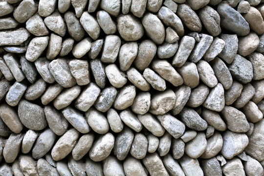 卵石 鹅卵石 石墙 石篱笆 石