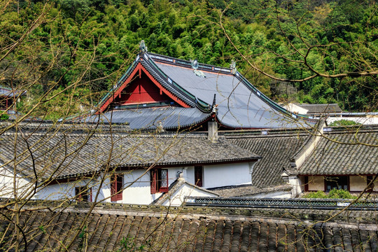 山林庙宇 寺院